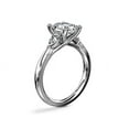 thumbnail image 3 of 0.70 Carat Brilliant Emerald Cut Real Diamond Elegant Three Stone Wedding Ring for Women Solid 950 Platinum Size 10, 3 of 8