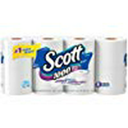 Scott 1000 Sheets Per Roll, 8 Toilet Paper Rolls, Bath