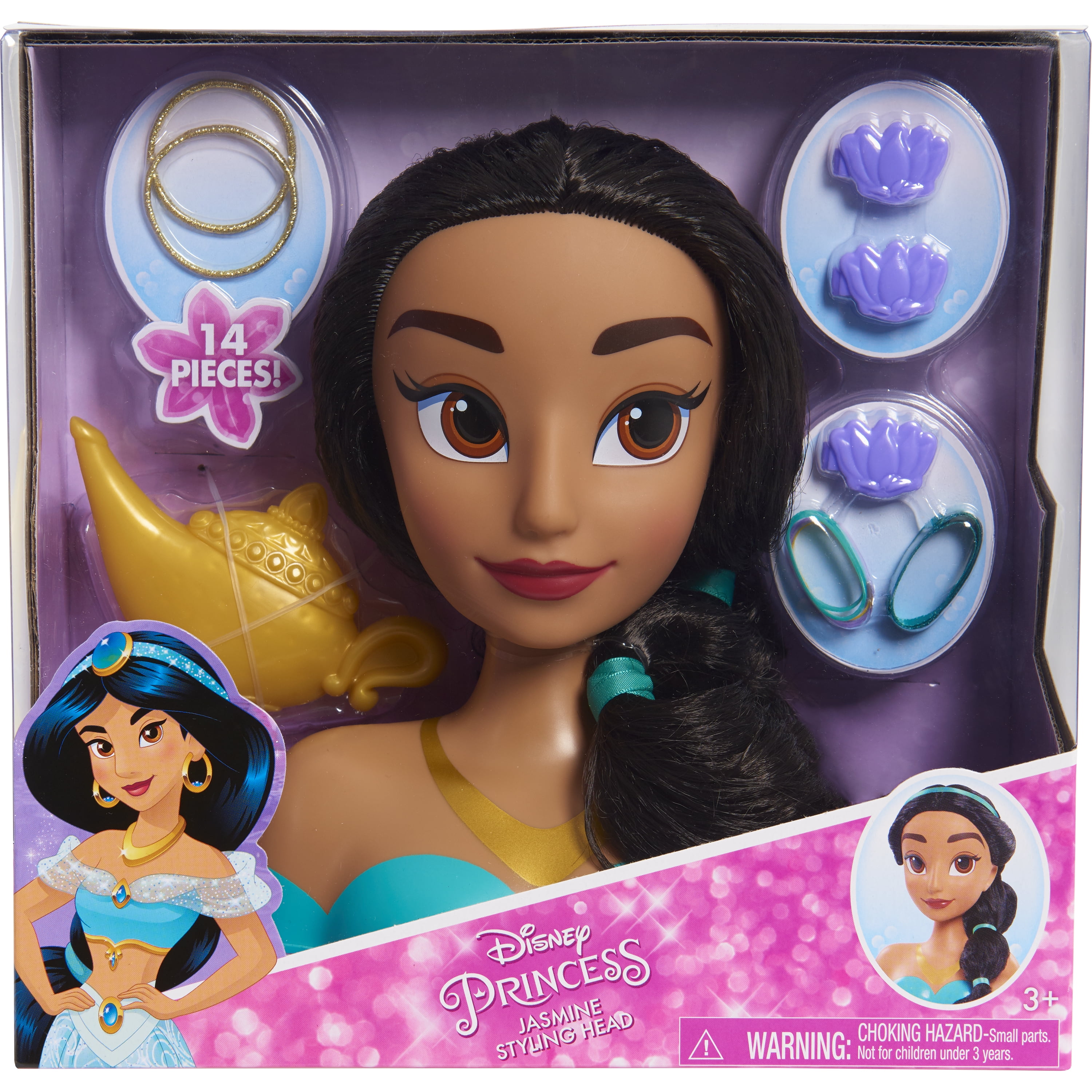 princess jasmine styling head