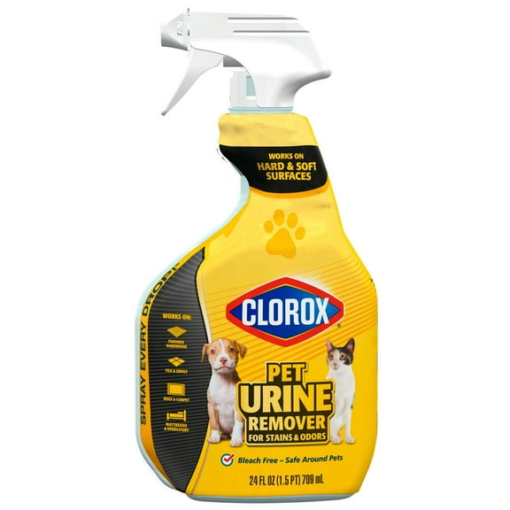 Clorox Pet Urine Remover For Stains & Odors - 24 oz- Pack of 2