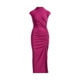 thumbnail image 5 of Scoop Women’s Jersey Knit Maxi Dress with Side Ruching, Sizes XS-XXL, 5 of 5