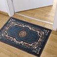 thumbnail image 1 of Allstar Light Blue Doormat Accent Rug Woven High Quality High Density Double Shot Drop-Stitch Carving (2' 0" x 3' 3"), 1 of 4
