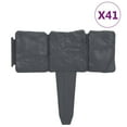 thumbnail image 2 of vidaXL Lawn Fence Stone Look 41 Pcs Plastic 393.7, 2 of 4