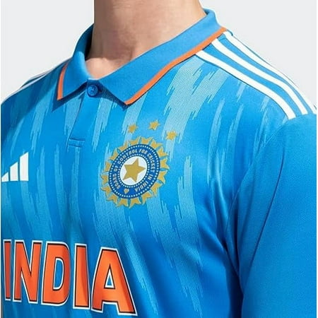 adidas India Cricket ODI Replica Jersey - M