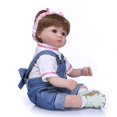 thumbnail image 2 of Reborn Newborn Dolls baby Girl Doll 22 Pulgadas Vinilo de Suave Silicona para Niños Cumpleaños de Navidad Favores de MagiDeal Reborn Newborn Dolls, 2 of 7