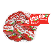 Babybel Original Flavored Snack Cheese, 12.7 oz, 18 Count Net. Refrigerated
