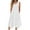New1/White, variant on Otvok Women Summer Tank Dress Loose Flowy Beach Dress with Pockets Hankerchief Flare Midi Sundress