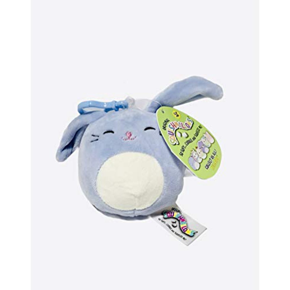 Squishmallows Backpack Clip Ons Plush Pillow (Sebastian Periwinkle