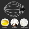thumbnail image 4 of Stainless Steel Balloon Wire Whip Mixer Attachment for EPRO Flour Cake Balloon Whisk Egg Cream Kitchen Tool, 4 of 5