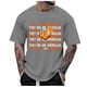 thumbnail image 2 of Ceisia Men's Tshirt Loose Fit Short Sleeve Vintage Graphic Letter Print Summer Fall Tee Tops Oversized Streetwear Dark Gray XXXL Gifts, 2 of 4