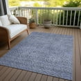 thumbnail image 6 of Addison Rugs Chantille Indoor/Outdoor Transitional Geometric Denim Washable Rectangle Rug, 3' x 5', 6 of 6