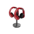 thumbnail image 3 of Dual Aluminum Headphones Stand Holder, Showcase Multi Headphones with Solid Heavy Base, Compatible with Gaming Headsets and Wireless Headphone Black, 3 of 7
