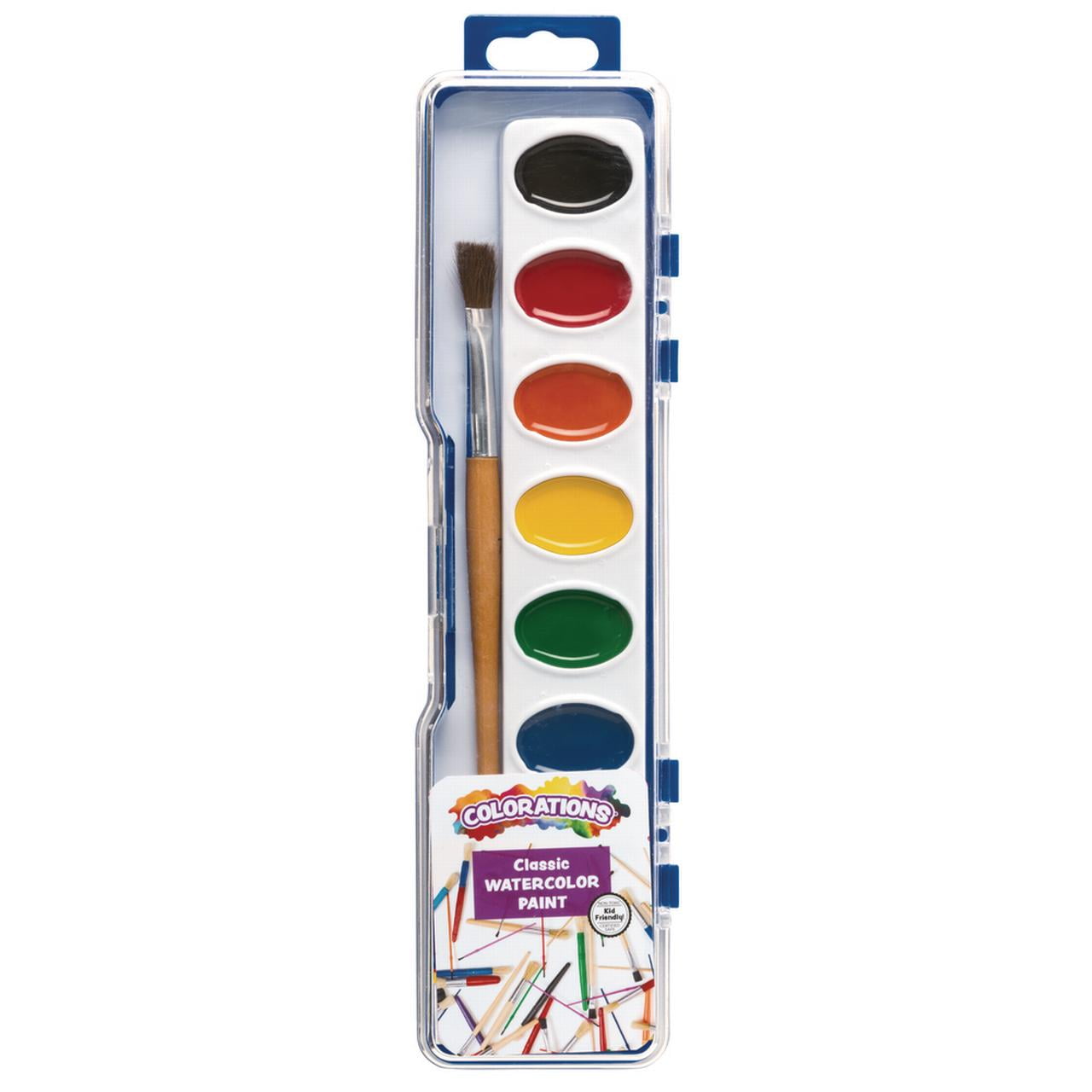 Colorations Regular Best Value Watercolor Paints, 8 Colors (Item BVWC