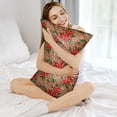 thumbnail image 4 of Rocae Rose Mix Leopard 1 for Satin Pillowcase 20x30 Inches for Hair and Skin,Gifts for Women Men Super Soft Pillow Covers (Pillow core not included), 4 of 7