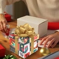 thumbnail image 2 of Large Sheet Christmas Wrap Paper with Classic Santa Patterns for Festive DIY Projects, 2 of 2