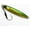 Green Gold-D15, variant on BLUEWING Fishing Lures Slow Pitch Jig Flat Fall Jigging Pitching Lures Vertical Jigs, Baits with Assist Hook Fishing Artificial Bait, Green/Gold,150g