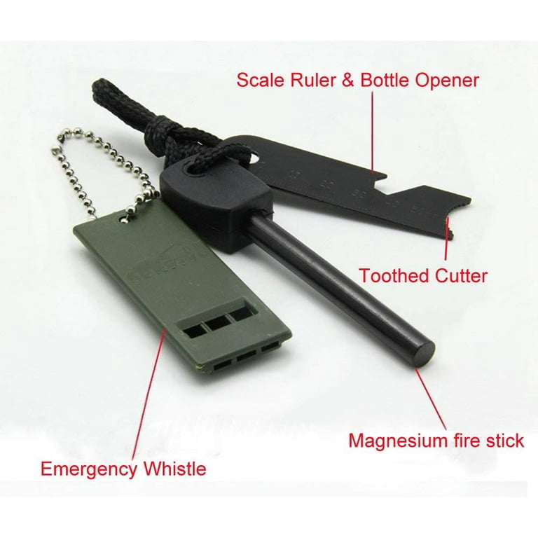 Emergency Magnesium Flint Fire Starter – Durable Survival