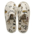thumbnail image 5 of Ludlz Disposable Slippers Non-Slip Fleece Cloth Closed Toe Spa Slippers for Hotel, Travel, Guest and Home Portable Disposable Tree Leaf Print Closed Toe Slippers Hotel Travel SPA Shoes, 5 of 7
