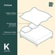 thumbnail image 4 of Juego de Sábanas de Bambú Dreamlab, Ropa de Cama Ultra Suave, Fresca, Hipoalergénica, Ecológica, Sábanas King Size de Bambú, Color Beige, 4 of 11