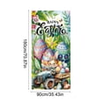 thumbnail image 3 of Easter Door Curtain – Full Coverage Polyester Door Banner for Holiday Party Decor, Classroom & Home Entry Display, 71×35 inch, 3 of 5