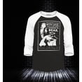 thumbnail image 2 of Shop4Ever Men's I Have Decided to Stick with Love Quote Martin Luther King Jr. Raglan Baseball Shirt Medium Black/White, 2 of 4