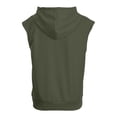 thumbnail image 4 of Boys Tank Tops Undershirt Hoodie Sleeveless Kids Athletic Workout Hooded Shirts Muscle Tees Basic T Shirt Clothes, 4 of 8