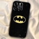 thumbnail image 3 of Funda de teléfono negra suave a prueba de golpes para Apple, b-batman Hero, iPhone 15 14 13 12 11 XS XR X 8 7 Pro Max Plus Mini, 3 of 5
