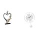 thumbnail image 1 of Estatua de pareja,Figura de pareja besándose,regalo de boda moderno,Estatua de pareja besándose en el aniversario de San Valentín,Reloj de pared,Reloj de pared decorativo para baño y, 1 of 8