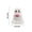 B, variant on ZENVIVE 3 Pcs Pink Halloween Ghost Figurines, Classic Pastel Style Resin Ghost, Halloween Decor for Table, Shelf, Mantels, Centerpieces Ornament