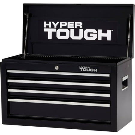 Hyper Tough 4 Drawer Tool Chest With Ball Bearing Slides 26 W
