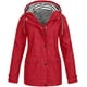 thumbnail image 1 of Chaqueta impermeable softshell para mujer, transpirable, plegable, ligera y de transición, con capucha para primavera, otoño, senderismo, trekking y ciclismo., 1 of 5