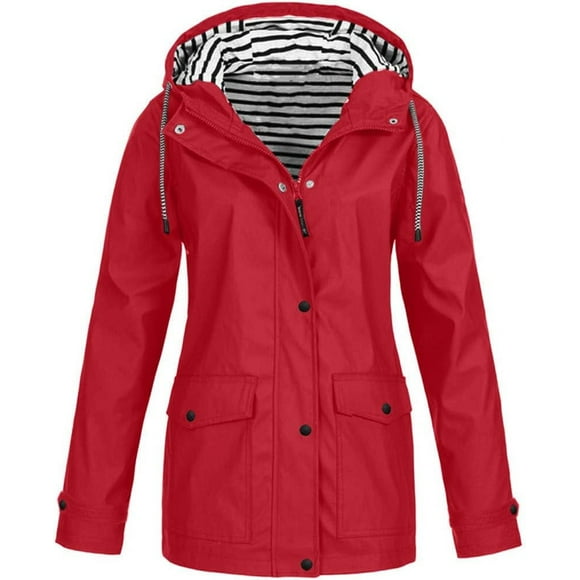 Chaqueta impermeable softshell para mujer, transpirable, plegable, ligera y de transición, con capucha para primavera, otoño, senderismo, trekking y ciclismo.