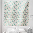 thumbnail image 1 of Retro Tapestry, Doodle Style Geometric Star Shapes with Dots Occasion Party Theme, Fabric Wall Hanging Decor for Bedroom Living Room Dorm, 5 Sizes, Multicolor, by Ambesonne, 1 of 1