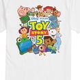 thumbnail image 3 of Toy Story 5 - Character Collage - Men's Short Sleeve Graphic T-Shirt, 3 of 5