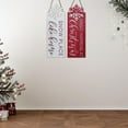 thumbnail image 3 of Christmas Mdf Snowflake Cutout Wall Hanger  - Set of 2, 3 of 3