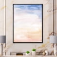 thumbnail image 2 of Pastel Abstract With Pink Dark Blue and Beige Spots 30 in x 40 in Framed Painting Canvas Art Print, by Designart, 2 of 5