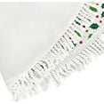 thumbnail image 6 of GZHJMY Christmas Tree Skirt Xmas Tree Skirts 48" Christmas Berry Holly Snowflakes Christmas Tree Mat for Christmas Holiday Party Ornaments, 6 of 6
