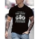 thumbnail image 1 of Camiseta gráfica con cita cristiana vibrante: suave, transpirable, manga corta, moda de verano, atuendo para hombre, diseño de estampado moderno, corte holgado, perfecta para uso diario informal, para, 1 of 5