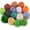 15 Colors, variant on 15 Colors Felting Wool, Wool Yarn Roving, Spinning Wool Roving for Needle Felting, DIY Hand Spinning, Needle Felting Wool Craft, 3g/Color