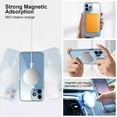 thumbnail image 7 of Luxury Wireless Magnetic Cover for Apple Magsafe Case Iphone 11 12 13 15 16 Plus 14 Pro Max 13 Mini Clear Acrylic Cases, 7 of 7