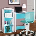 thumbnail image 2 of Silla para Niño, Color Turquesa, Silla para Escritorio Ergonomica Giratoria HOMEMAKE FURNITURE  Moderno, 2 of 6