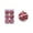 Red, variant on PEIBang 24 Pcs Christmas Balls Ornaments Christmas Tree Decorations,Flocked Balls Christmas Hanging Ornaments for Indoor Outdoor Decorations Party Supplies