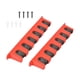 thumbnail image 1 of Organizador de pared para cañas de pescar, para 6 cañas, soporte para bastones de esquí rojo horizontal, 1 of 9