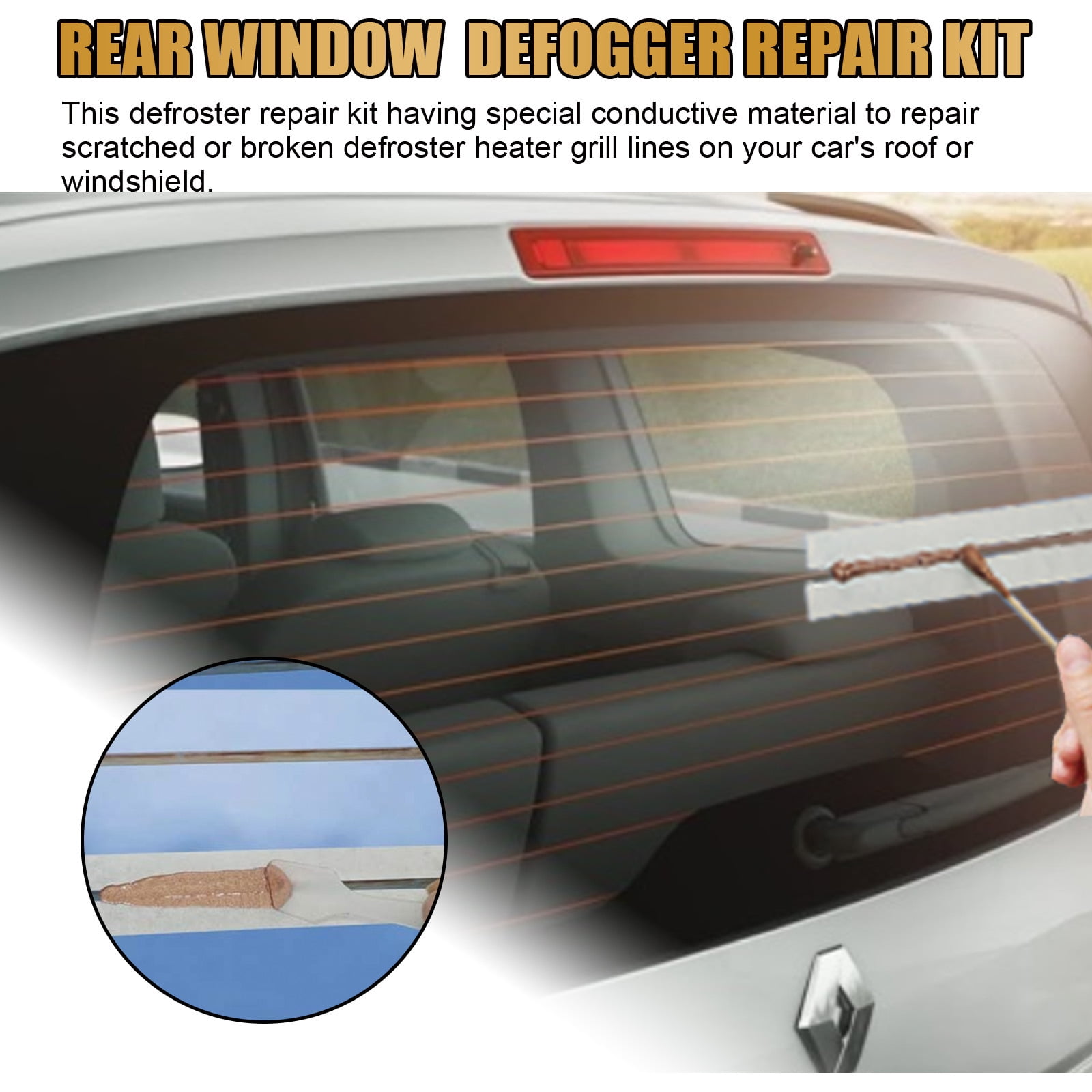 Diy Car Front rear Windshield Repair Tool Contains Liquid - Temu