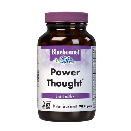 Bluebonnet Nutrition Power Thought Supplement, DMAE, Brain Health*, 90 Count