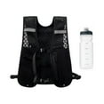 thumbnail image 3 of harayaa Outdoor Vest Pack Backpack with 0.5 L Water Bottle Daypack for Men and Women Black, 3 of 9