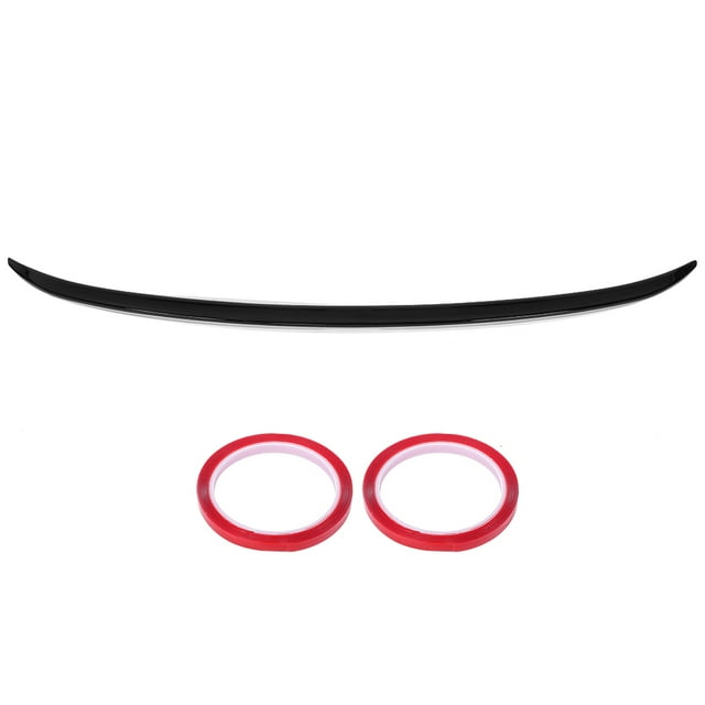 Trunk Lip Rear Trunk Wing Car Trunk Spoiler Glossy Black Factory For JDM Style Trunk Lid Spoiler Fit For 4 Door Sedan 2013-2017
