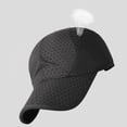 thumbnail image 3 of Lispipm Breathable Mesh Baseball Caps for Women Men Lightweight Trucker Hats Outdoor Sports Sun Caps with Ponytail Hole White, 3 of 4