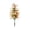 B, variant on geerera Artificial Wildflower Garden Stake, Faux Fall Floral Pick with Ground Spike, Outdoor Autumn Yard Decor for Planter, Flower Bed & Patio, 22.2"