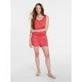 thumbnail image 3 of Joyspun Women's Cozy Lounge Collection Hacci Knit Sleep Shorts, 3" Inseam, Sizes XS-3X, 3 of 6